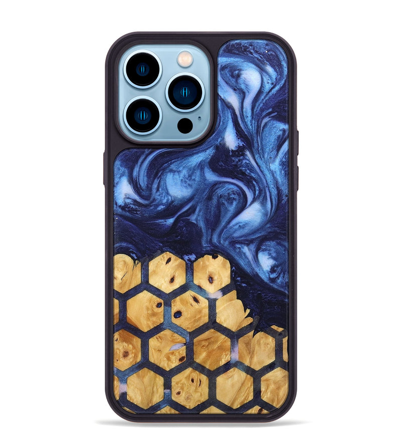 iPhone 14 Pro Max Wood Phone Case - Evander (Pattern, 746266)