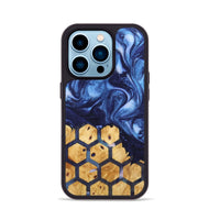 iPhone 14 Pro Wood Phone Case - Evander (Pattern, 746266)