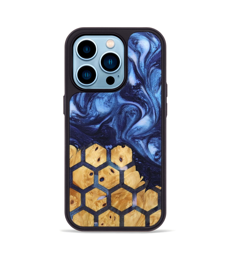 iPhone 14 Pro Wood Phone Case - Evander (Pattern, 746266)