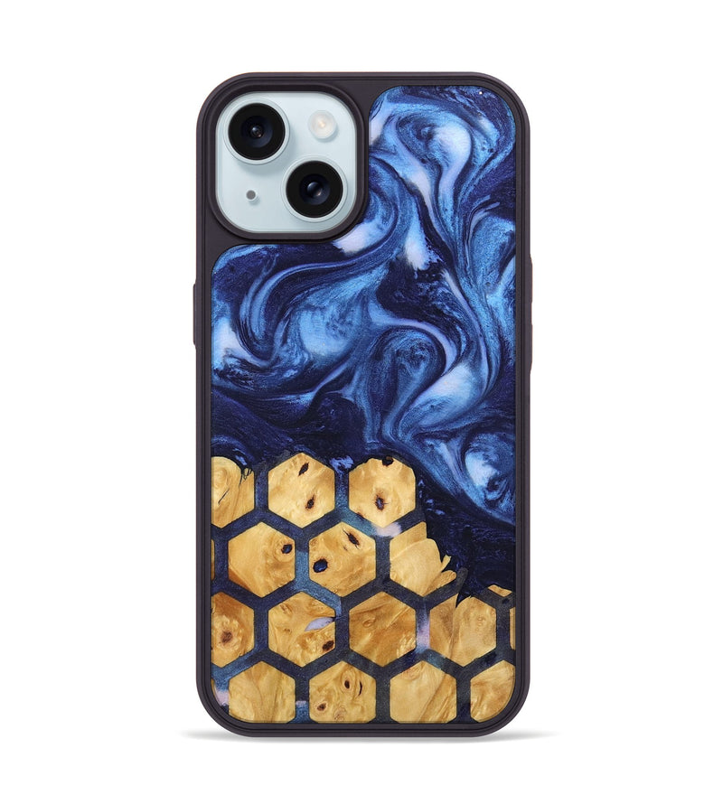 iPhone 15 Wood Phone Case - Evander (Pattern, 746266)