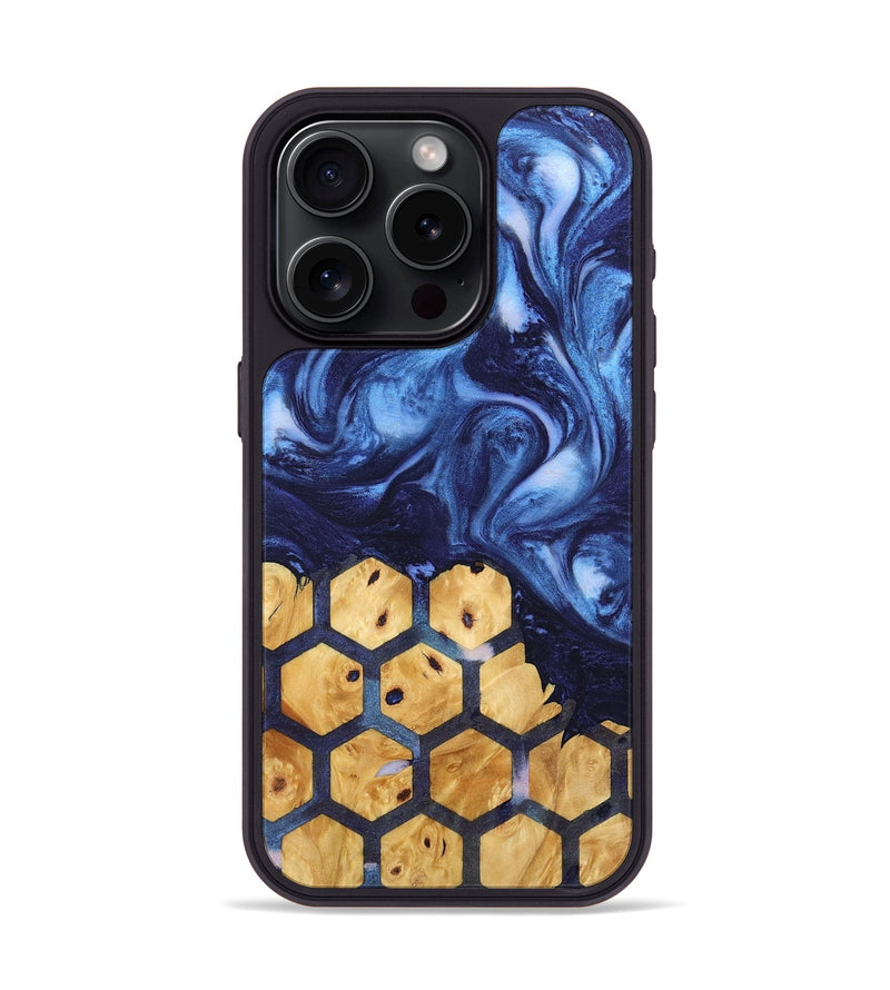 iPhone 15 Pro Wood Phone Case - Evander (Pattern, 746266)