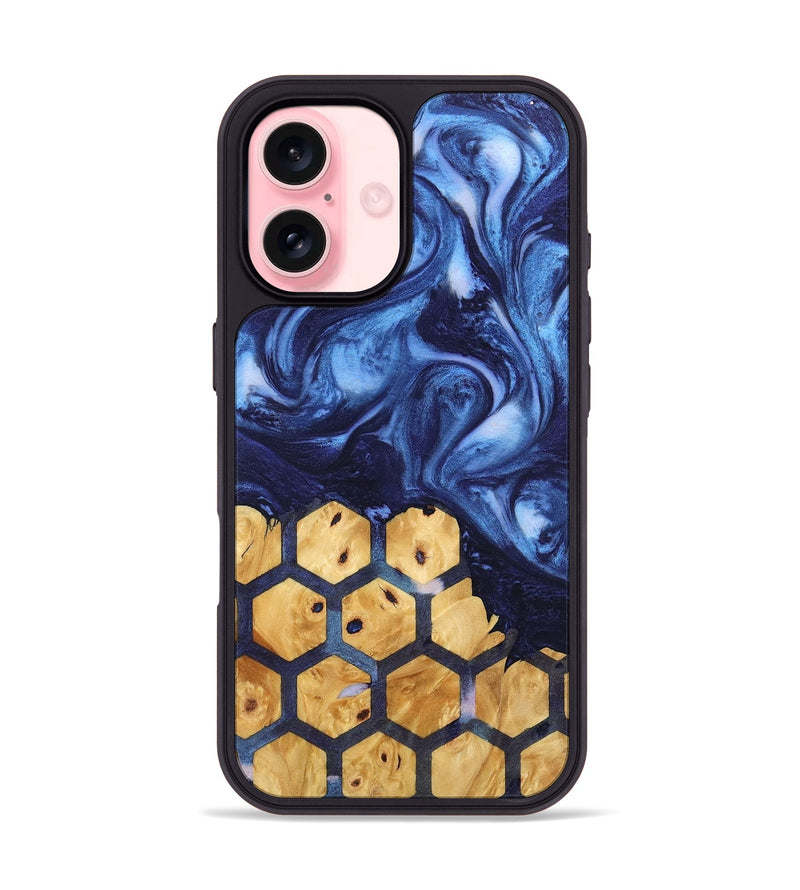 iPhone 16 Wood Phone Case - Evander (Pattern, 746266)