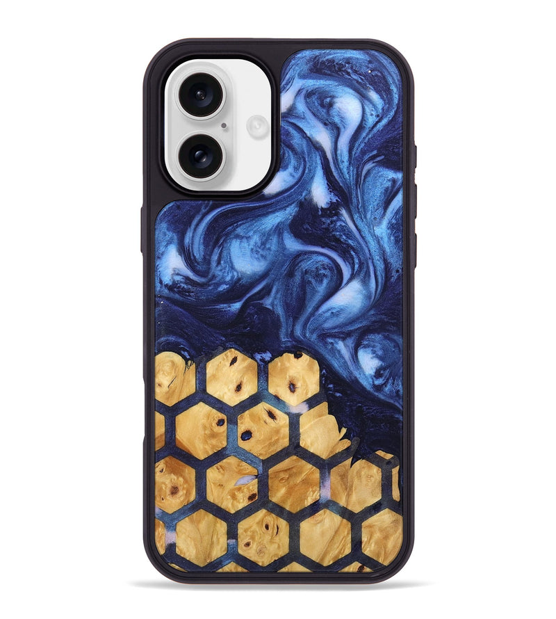 iPhone 16 Plus Wood Phone Case - Evander (Pattern, 746266)