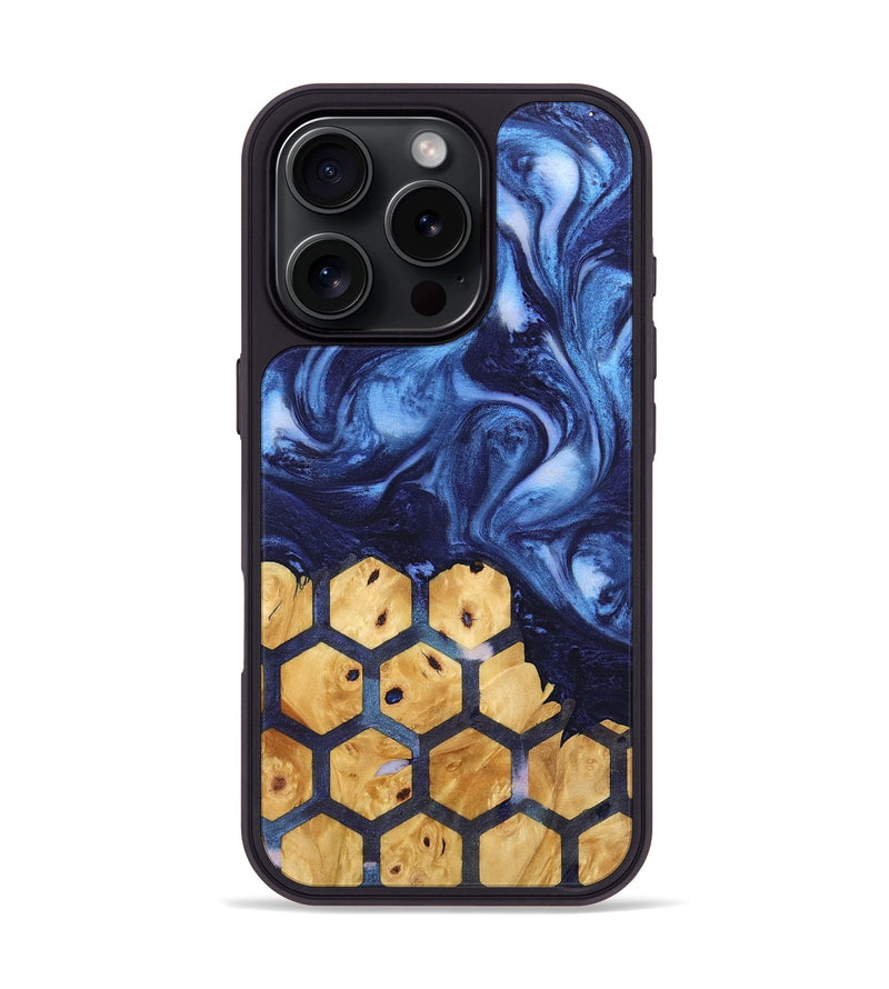 iPhone 16 Pro Wood Phone Case - Evander (Pattern, 746266)