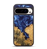 Pixel 9 Wood Phone Case - Miracle (Blue, 746267)