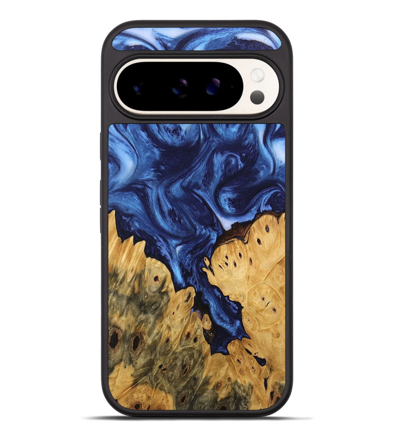 Pixel 9 Pro XL Wood Phone Case - Miracle (Blue, 746267)