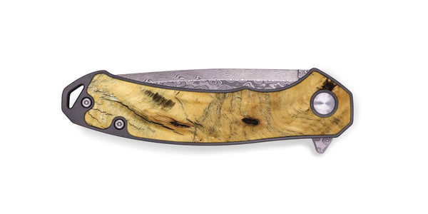 EDC Wood Pocket Knife - Joseph (Wood Burl, 746269)