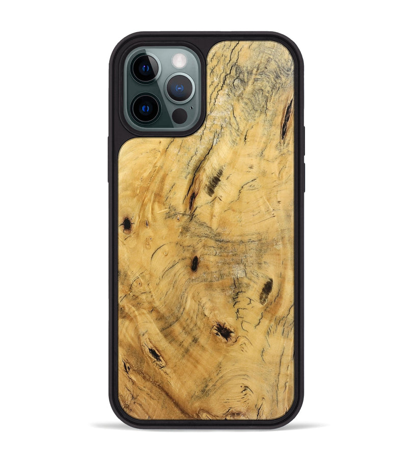 iPhone 12 Pro Max Wood Phone Case - Joseph (Wood Burl, 746269)