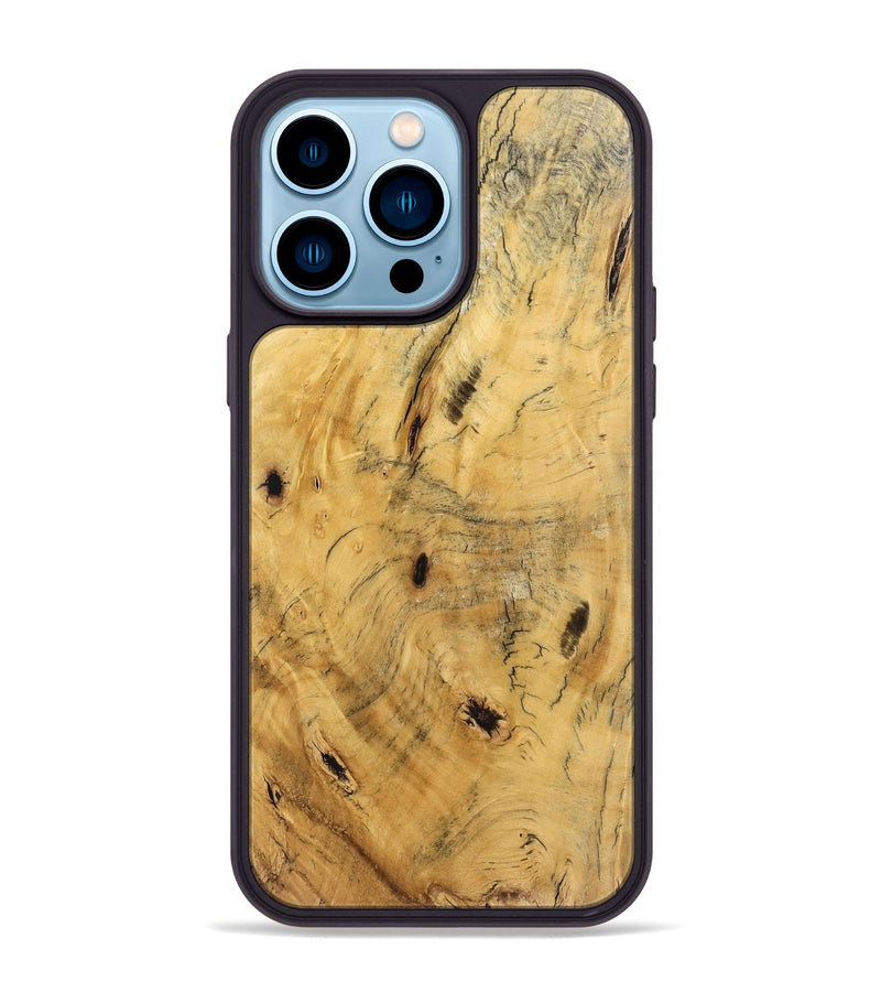 iPhone 14 Pro Max Wood Phone Case - Joseph (Wood Burl, 746269)