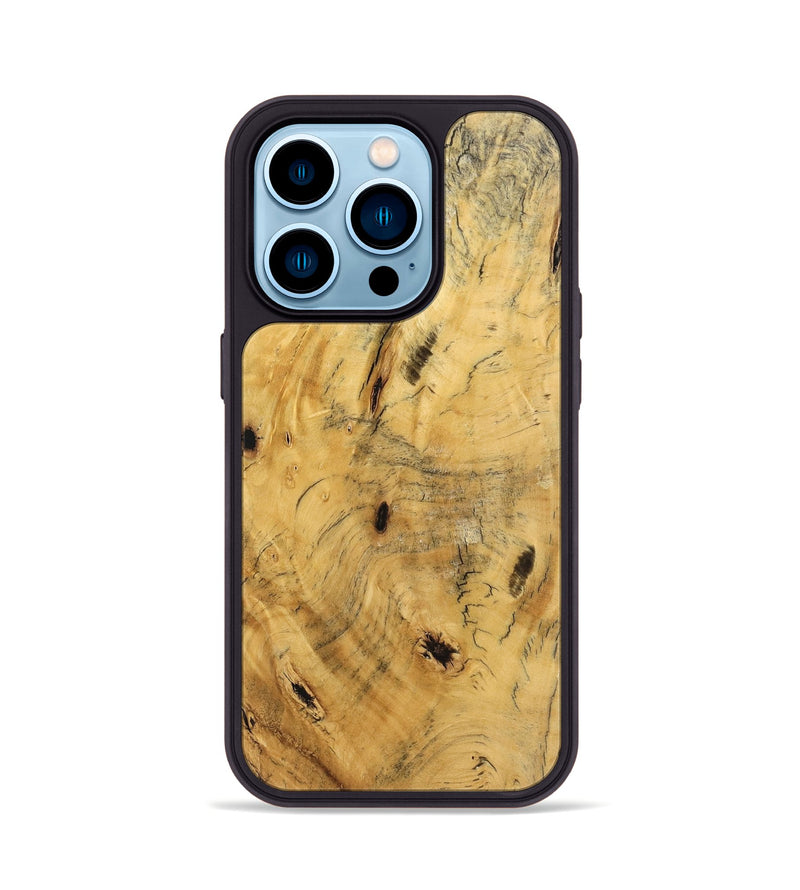 iPhone 14 Pro Wood Phone Case - Joseph (Wood Burl, 746269)