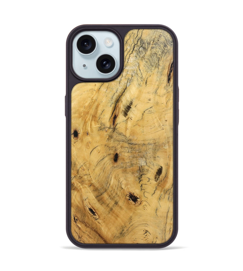 iPhone 15 Wood Phone Case - Joseph (Wood Burl, 746269)