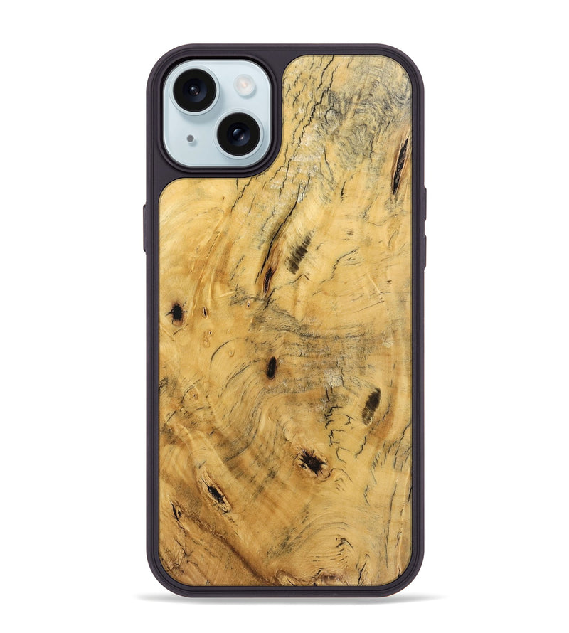 iPhone 15 Plus Wood Phone Case - Joseph (Wood Burl, 746269)