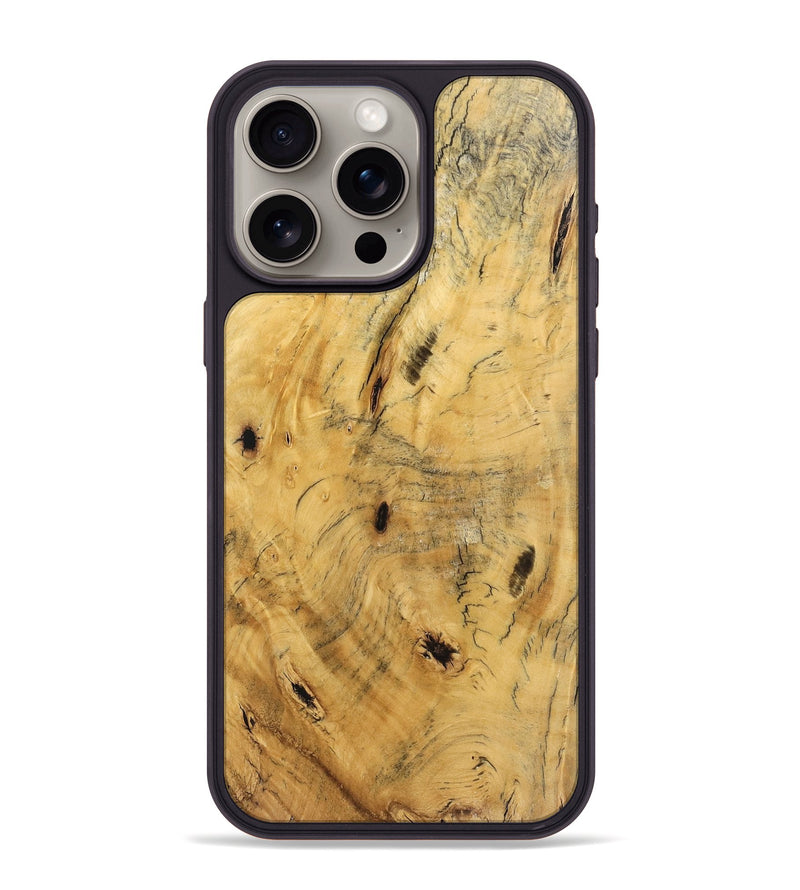 iPhone 15 Pro Max Wood Phone Case - Joseph (Wood Burl, 746269)