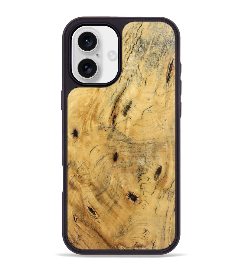 iPhone 16 Plus Wood Phone Case - Joseph (Wood Burl, 746269)