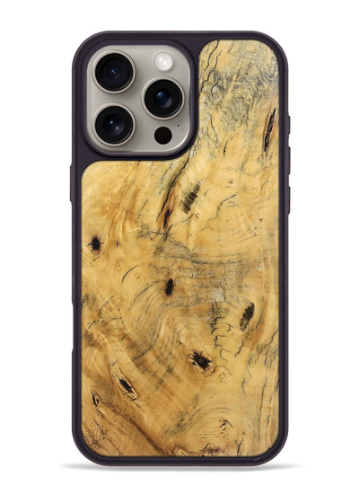 iPhone 16 Pro Max Wood Phone Case - Joseph (Wood Burl, 746269)