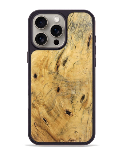 iPhone 16 Pro Max Wood Phone Case - Joseph (Wood Burl, 746269)