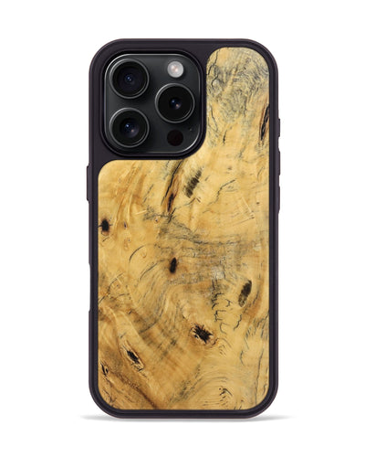 iPhone 16 Pro Wood Phone Case - Joseph (Wood Burl, 746269)