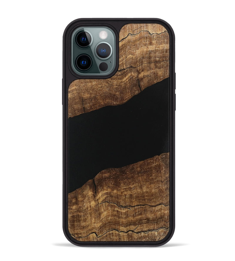 iPhone 12 Pro Max Wood Phone Case - Asa (Wood Burl, 746270)