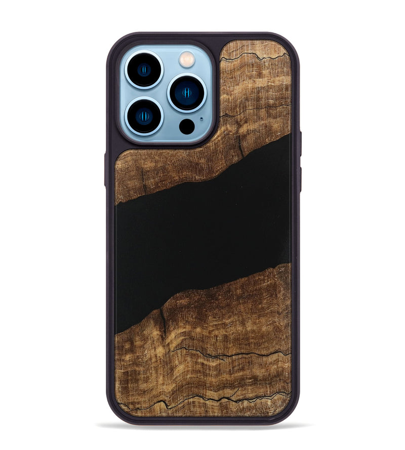 iPhone 14 Pro Max Wood Phone Case - Asa (Wood Burl, 746270)