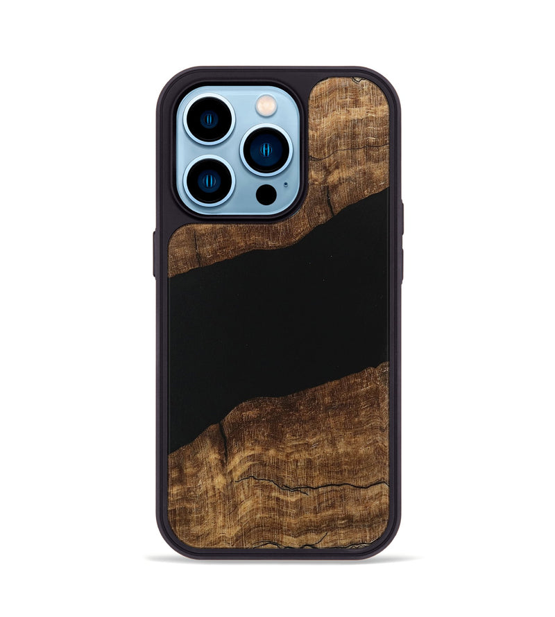 iPhone 14 Pro Wood Phone Case - Asa (Wood Burl, 746270)