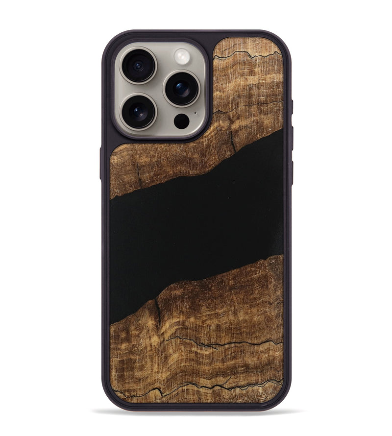 iPhone 15 Pro Max Wood Phone Case - Asa (Wood Burl, 746270)