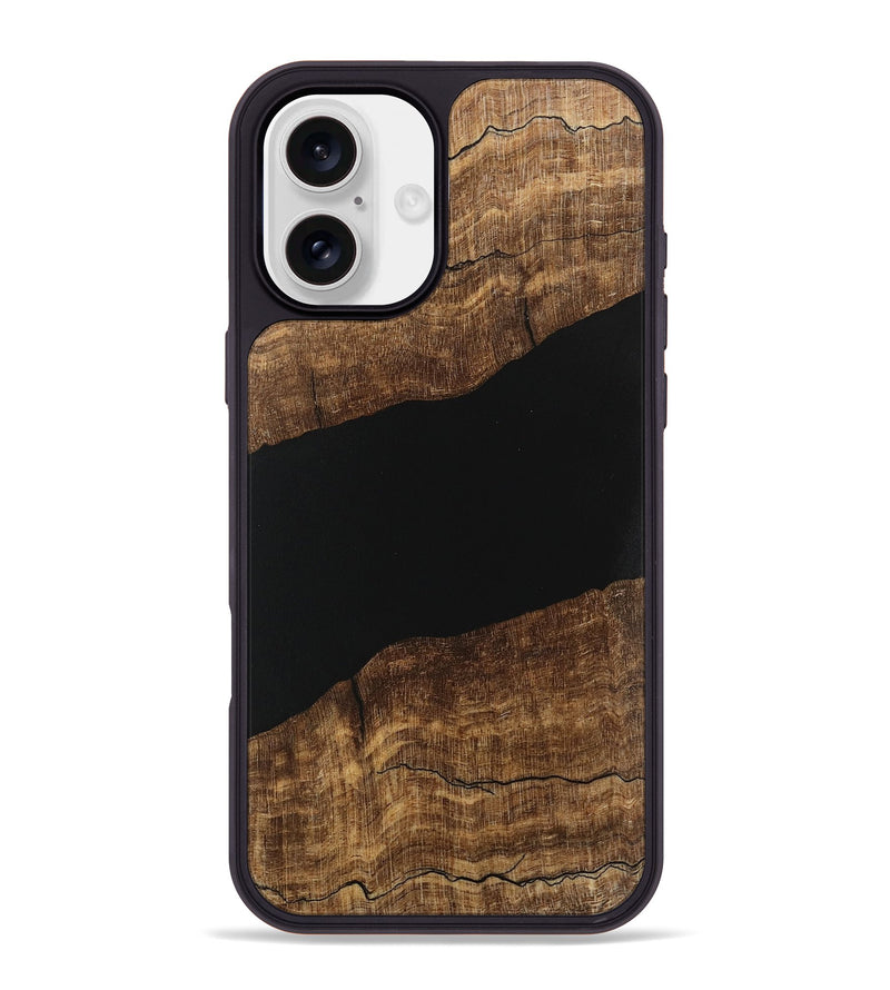 iPhone 16 Plus Wood Phone Case - Asa (Wood Burl, 746270)