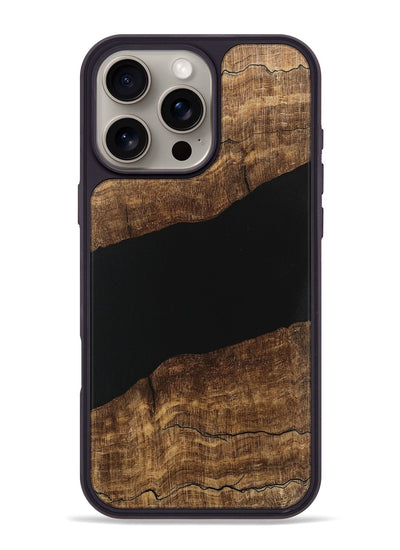 iPhone 16 Pro Max Wood Phone Case - Asa (Wood Burl, 746270)