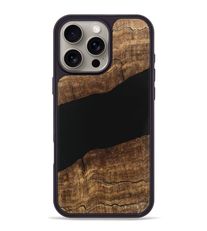 iPhone 16 Pro Max Wood Phone Case - Asa (Wood Burl, 746270)