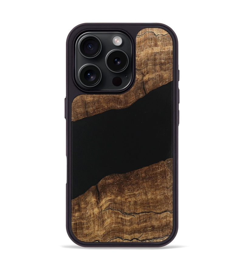 iPhone 16 Pro Wood Phone Case - Asa (Wood Burl, 746270)