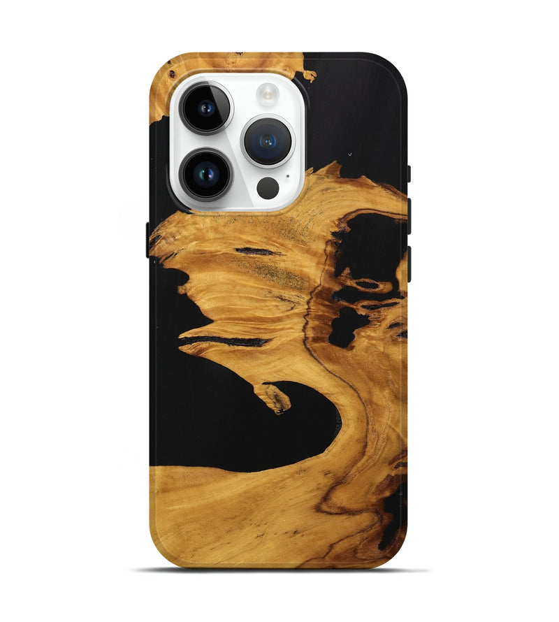 iPhone 15 Pro Wood Live Edge Phone Case - Annie (Wood Burl, 746273)