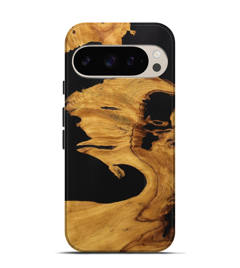 Pixel 9 Pro Wood Live Edge Phone Case - Annie (Wood Burl, 746273)