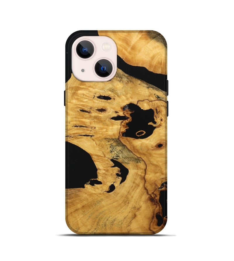 iPhone 13 mini Wood Live Edge Phone Case - Tara (Wood Burl, 746276)