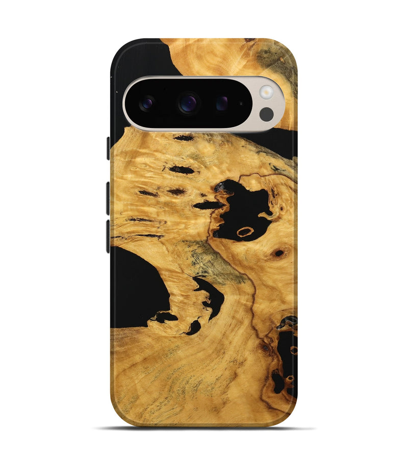 Pixel 9 Pro Wood Live Edge Phone Case - Tara (Wood Burl, 746276)