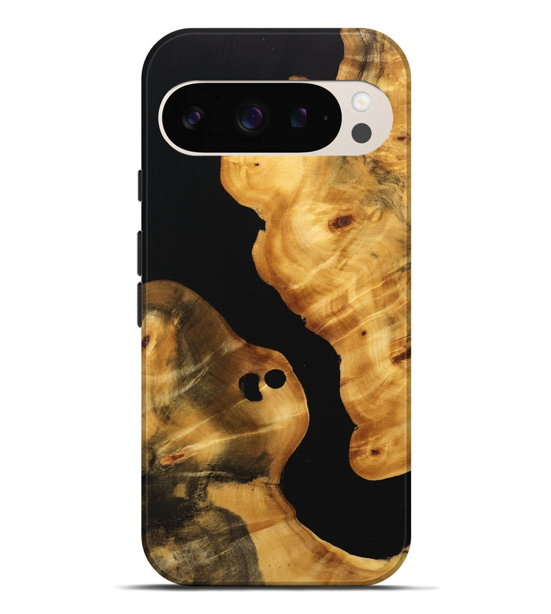 Pixel 9 Pro XL Wood Live Edge Phone Case - Janessa (Wood Burl, 746277)