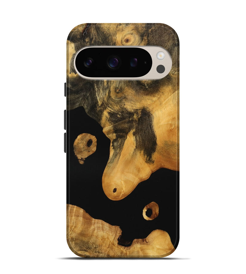 Pixel 9 Pro Wood Live Edge Phone Case - Hadley (Wood Burl, 746280)