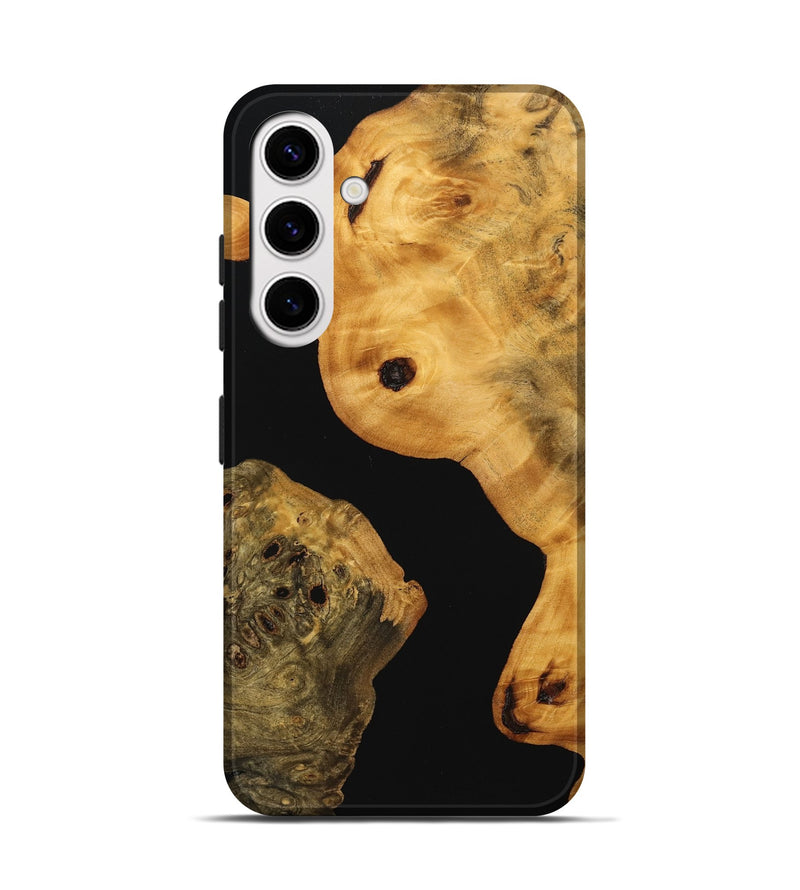 Galaxy S25 Wood Live Edge Phone Case - Wilma (Wood Burl, 746281)