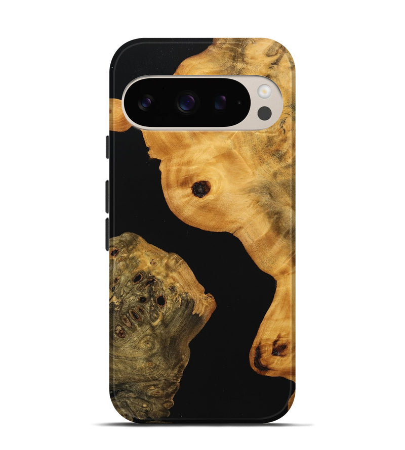 Pixel 9 Pro Wood Live Edge Phone Case - Wilma (Wood Burl, 746281)