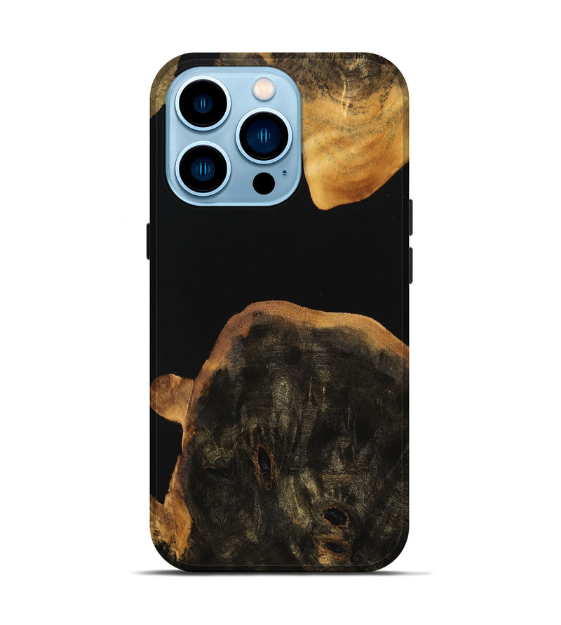 iPhone 14 Pro Wood Live Edge Phone Case - Kylee (Wood Burl, 746282)