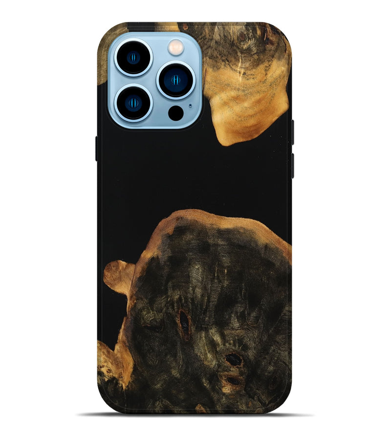 iPhone 14 Pro Max Wood Live Edge Phone Case - Kylee (Wood Burl, 746282)