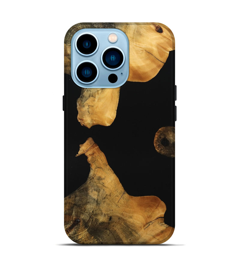 iPhone 14 Pro Wood Live Edge Phone Case - Jovanni (Wood Burl, 746283)