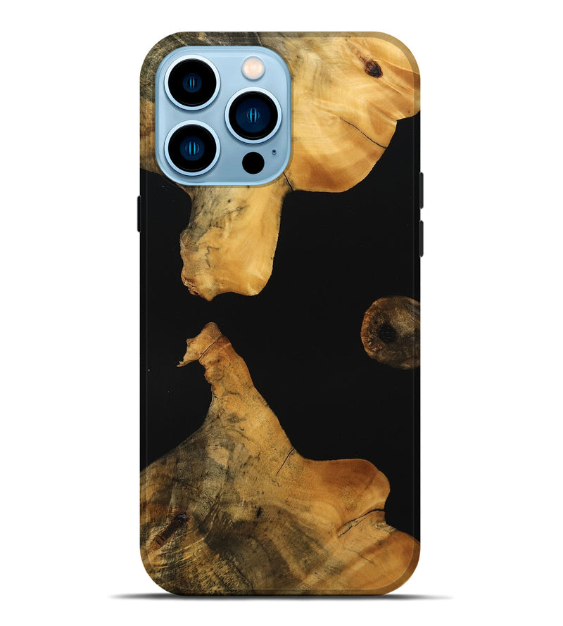 iPhone 14 Pro Max Wood Live Edge Phone Case - Jovanni (Wood Burl, 746283)