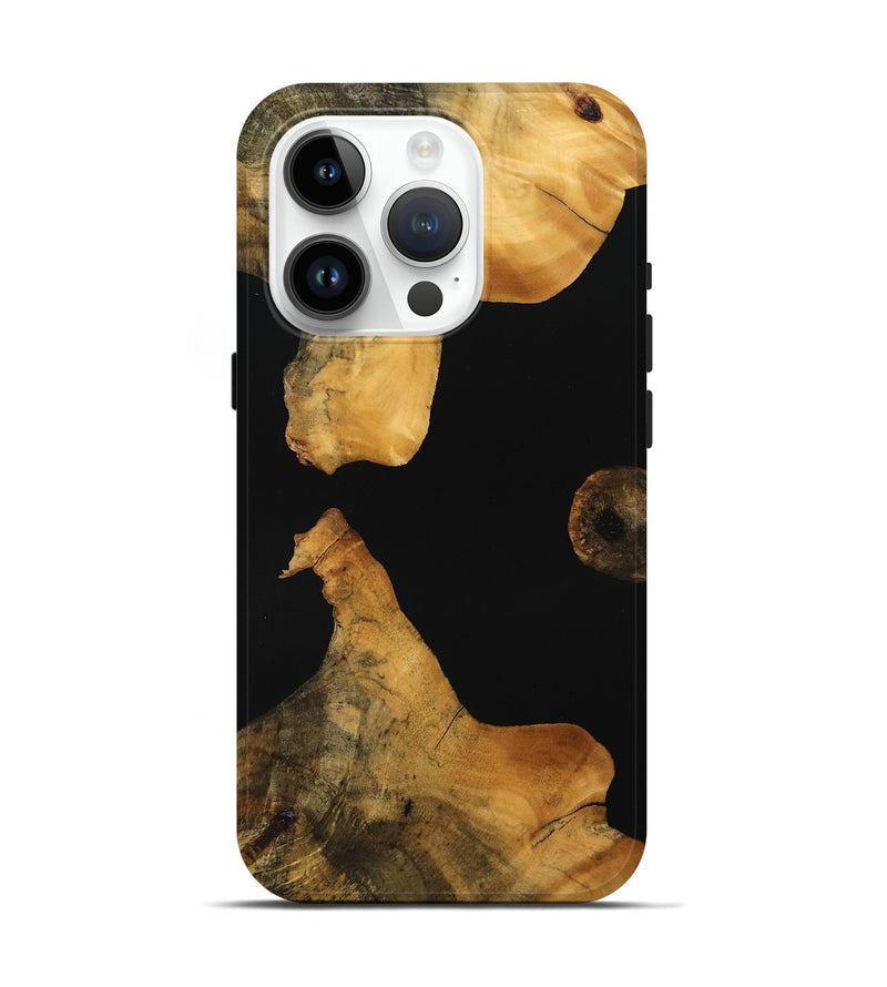 iPhone 15 Pro Wood Live Edge Phone Case - Jovanni (Wood Burl, 746283)