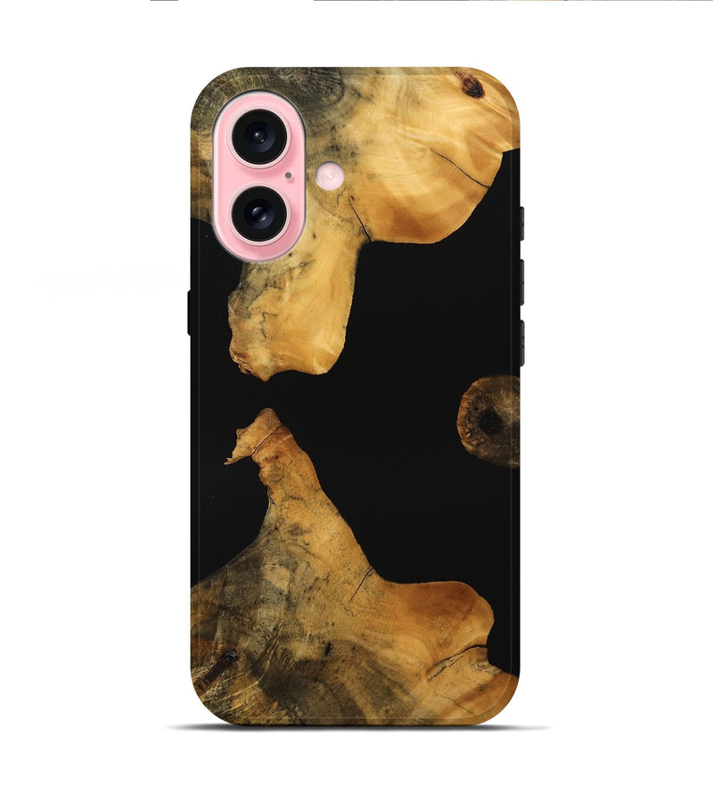 iPhone 16 Wood Live Edge Phone Case - Jovanni (Wood Burl, 746283)