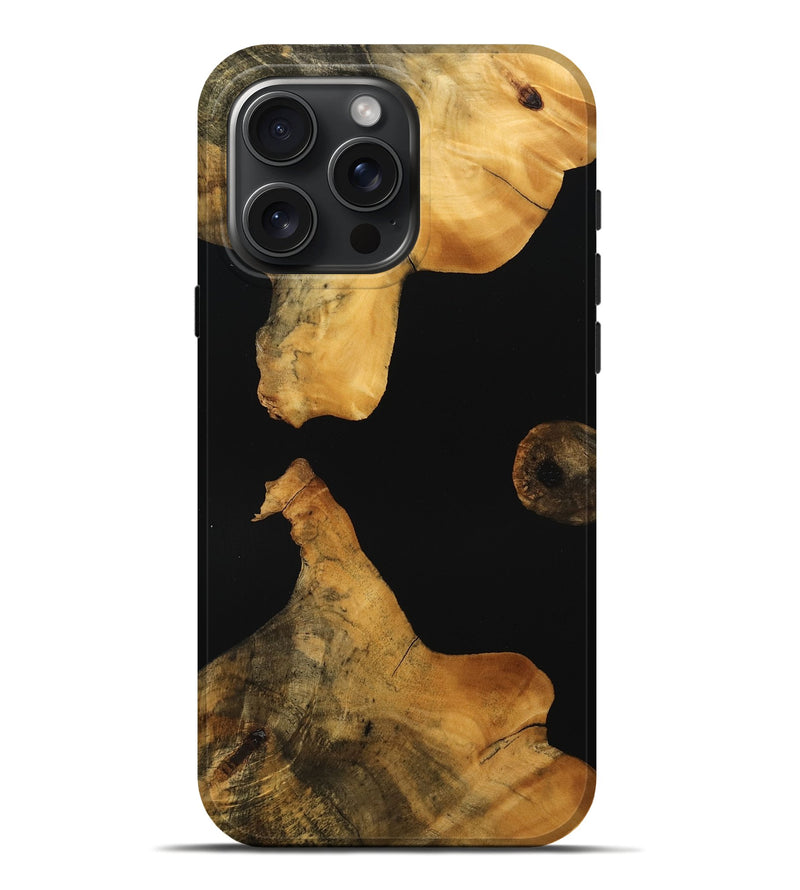 iPhone 16 Pro Max Wood Live Edge Phone Case - Jovanni (Wood Burl, 746283)