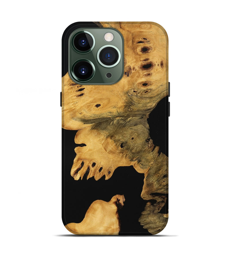 iPhone 13 Pro Wood Live Edge Phone Case - Dena (Wood Burl, 746284)