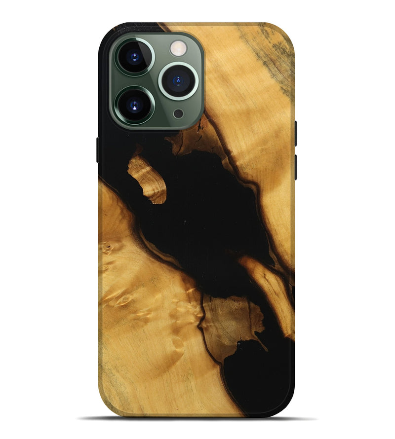 iPhone 13 Pro Max Wood Live Edge Phone Case - Cortney (Wood Burl, 746286)