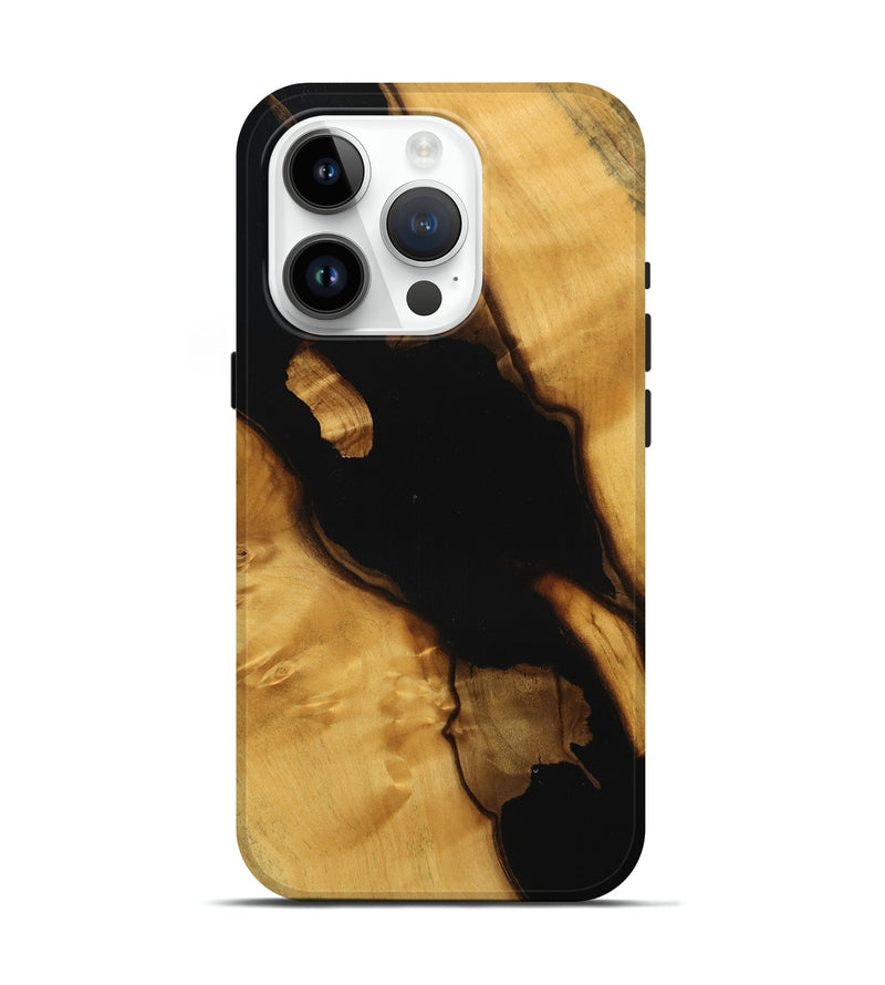 iPhone 15 Pro Wood Live Edge Phone Case - Cortney (Wood Burl, 746286)