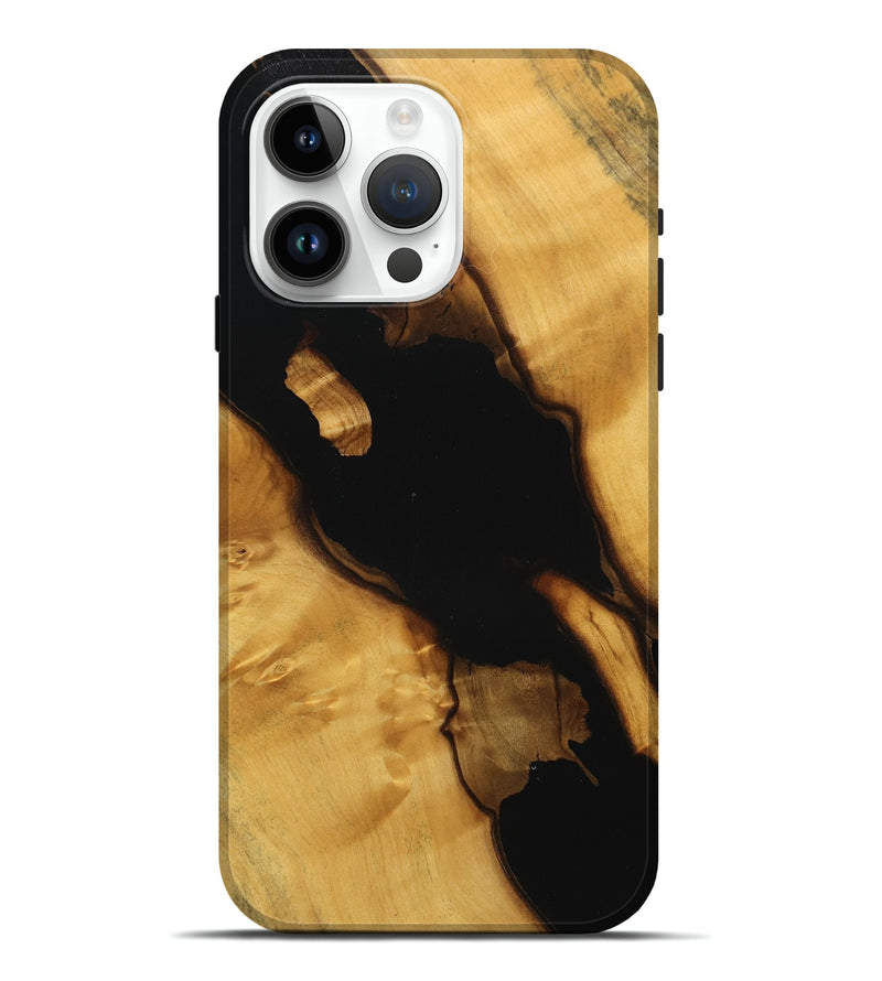 iPhone 15 Pro Max Wood Live Edge Phone Case - Cortney (Wood Burl, 746286)