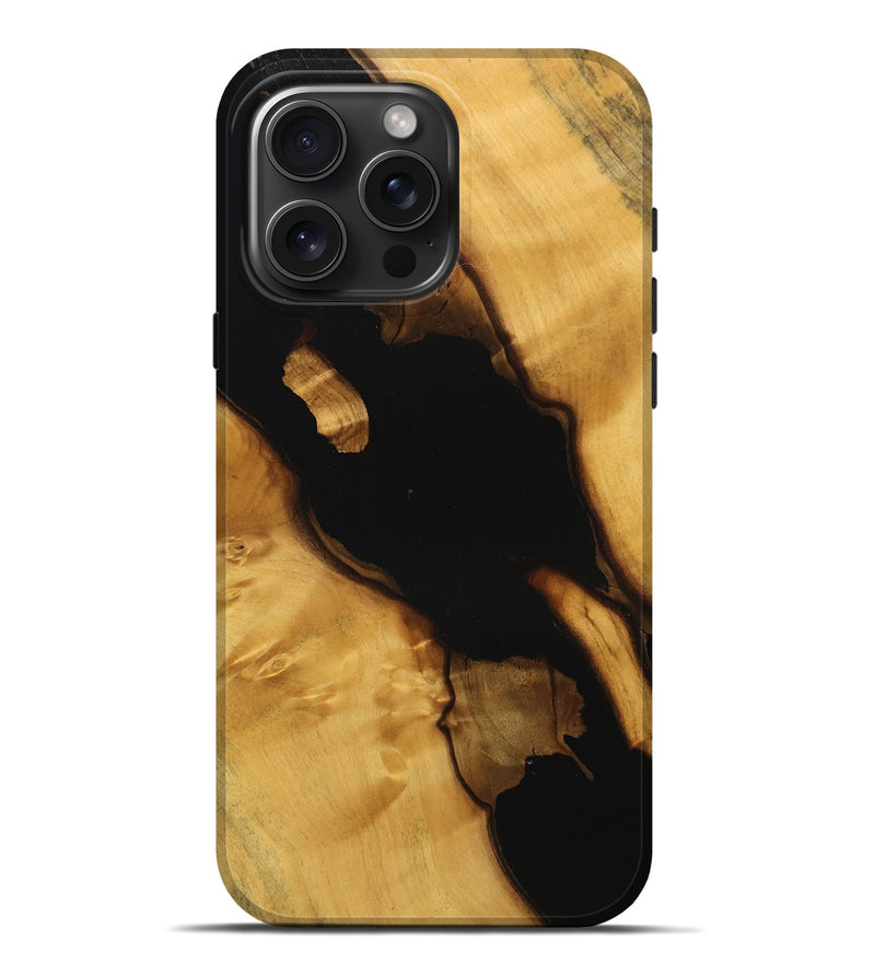 iPhone 16 Pro Max Wood Live Edge Phone Case - Cortney (Wood Burl, 746286)