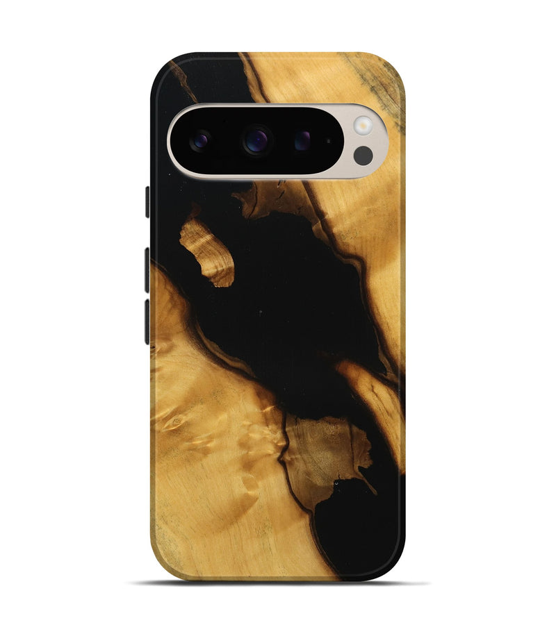 Pixel 9 Pro Wood Live Edge Phone Case - Cortney (Wood Burl, 746286)